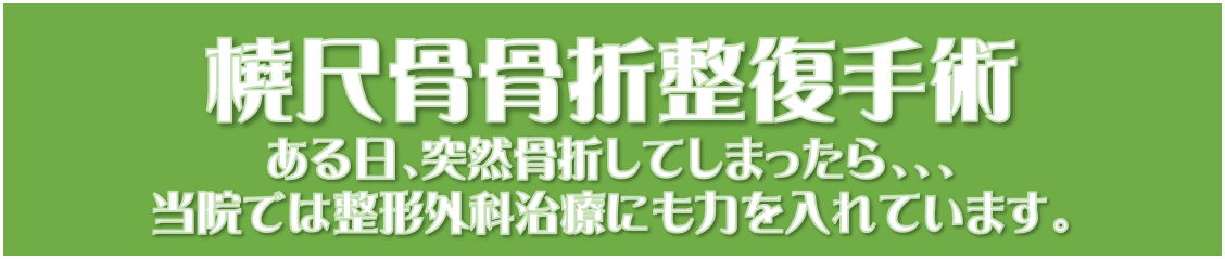 橈尺骨整復手術